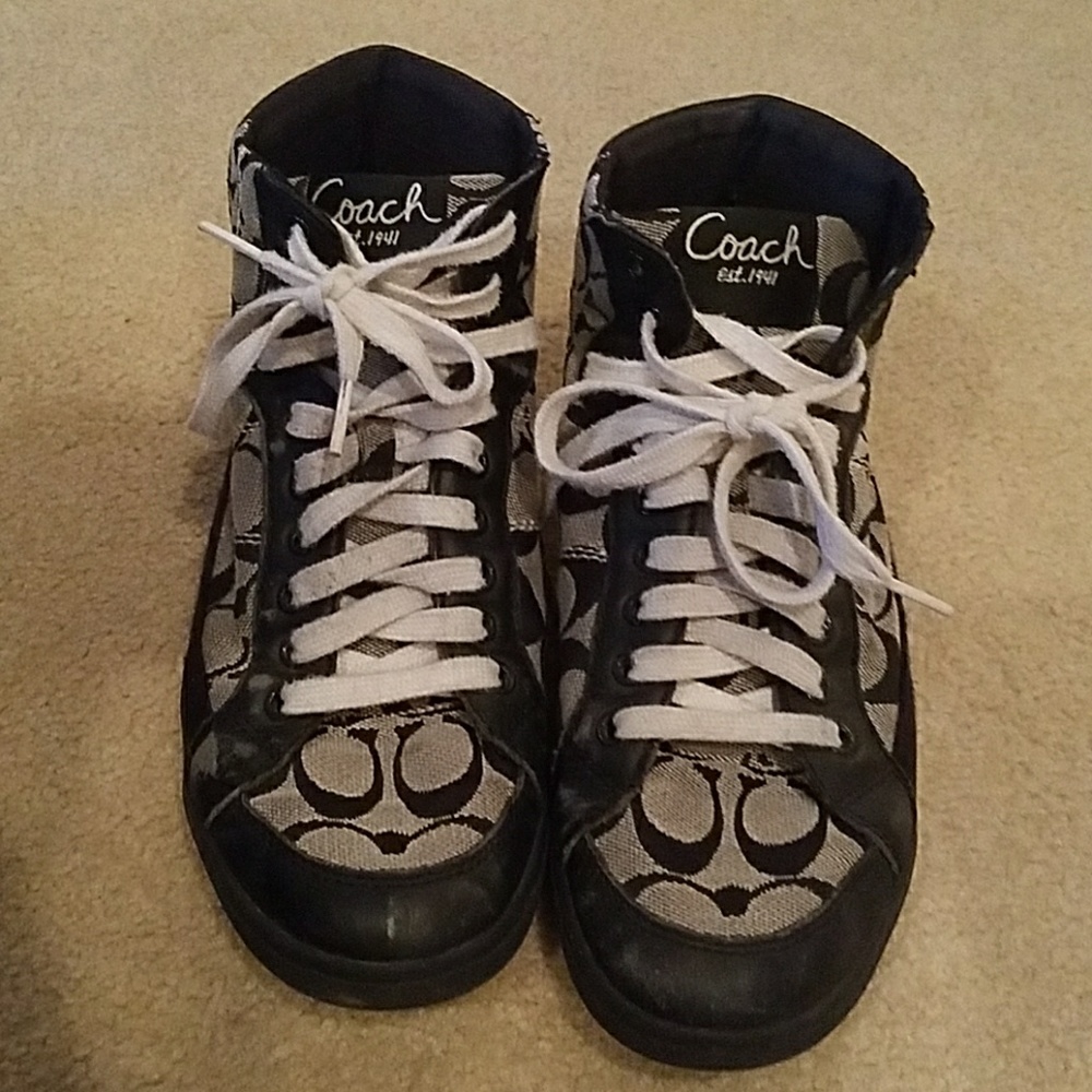 High-top Coach Sneakers